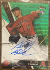 Anthony Banda [Green Wave Refractor] #ABA Baseball Cards 2018 Topps Finest Autographs Prices