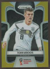Toni Kroos [Gold Prizm] #99 Soccer Cards 2018 Panini Prizm World Cup Prices