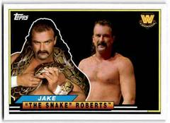 Jake 'The Snake' Roberts Wrestling Cards 2018 Topps WWE Heritage Big Legends Prices