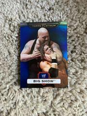 Big Show [Blue] Wrestling Cards 2010 Topps Platinum WWE Prices