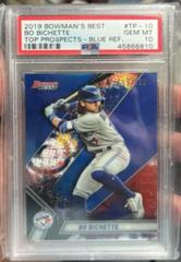 Bo Bichette [Blue Refractor] Baseball Cards 2019 Bowman's Best Top Prospects Prices