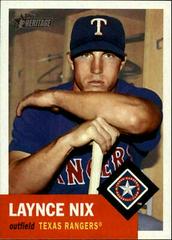 Laynce Nix #425 Baseball Cards 2002 Topps Heritage Prices