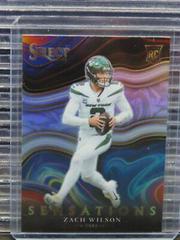 Zach Wilson [Silver] Football Cards 2021 Panini Select Sensations Prices