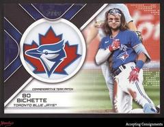 Bo Bichette Baseball Cards 2023 Topps Patchwork of the Past Commemorative Patch Prices