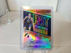 Grayson Allen #HSR-GA Basketball Cards 2018 Panini Hoops Hot Signatures Rookies Prices