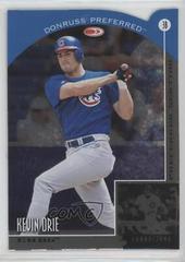 Kevin Orie Baseball Cards 1998 Donruss Preferred Prices