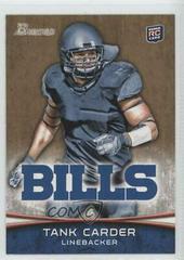 Tank Carder [Gold] Football Cards 2012 Bowman Prices