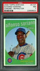 Alfonso Soriano [Refractor] #C107 Baseball Cards 2008 Topps Heritage Chrome Prices