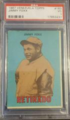 Jimmy Foxx #163 Baseball Cards 1967 Venezuela Topps Prices