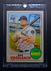 Dan Vogelbach [Red Ink] Baseball Cards 2017 Topps Heritage Real One Autographs Prices