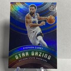 Stephen Curry [Blue] Basketball Cards 2022 Panini Donruss Optic Star Gazing Prices