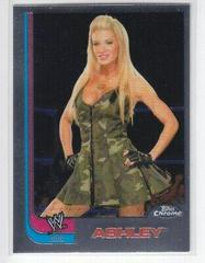 Ashley #64 Wrestling Cards 2008 Topps Heritage III Chrome WWE Prices