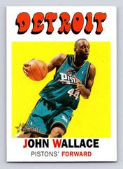 John Wallace Basketball Cards 2000 Topps Heritage Prices