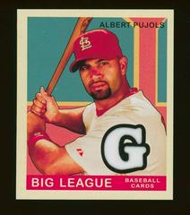 Albert Pujols [Jersey] #6 Baseball Cards 2007 Upper Deck Goudey Prices