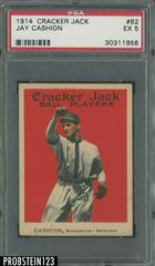 Jay Cashion #62 Baseball Cards 1914 Cracker Jack Prices