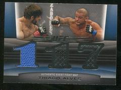 Thiago Alves #FM-TA Ufc Cards 2011 Topps UFC Title Shot Fight Mat Relics Prices