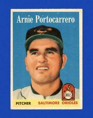 Arnie Portocarrero #465 Baseball Cards 1958 Topps Prices