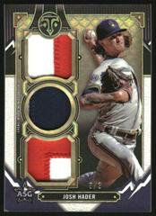 Josh Hader #ASP-JH Baseball Cards 2022 Topps Triple Threads All Star Patches Prices