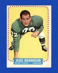 Jesse Richardson Football Cards 1964 Topps Prices