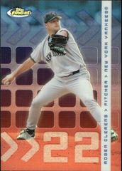Roger Clemens [Refractor] Baseball Cards 2002 Finest Prices