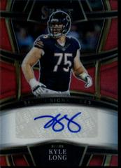 Kyle Long [Red] #SSP-KYL Football Cards 2022 Panini Select Signatures Prizm Prices