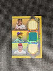 Mike Trout [Gold] #TTR-MT5 Baseball Cards 2022 Topps Triple Threads Relics Prices