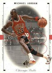 Michael Jordan #4 Basketball Cards 1998 SP Authentic Prices