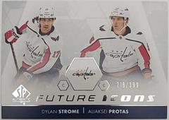Dylan Strome, Aliaksei Protas #FI-31 Hockey Cards 2022 SP Authentic Future Icons Prices