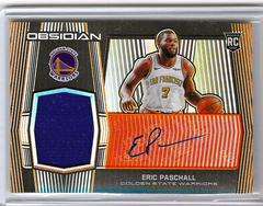 Eric Paschall [Electric Etch Orange] Basketball Cards 2019 Panini Obsidian Rookie Autographs Prices