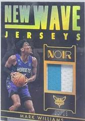 Mark Williams [Prime] #NWJ-MKW Basketball Cards 2022 Panini Noir New Wave Jerseys Prices