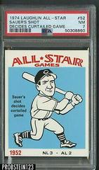 Sauer's Shot [Decides Curtailed Game] Baseball Cards 1974 Laughlin All Star Prices