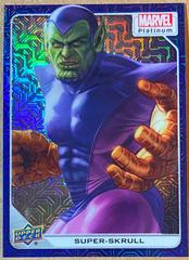 Super Skrull [Blue Traxx] Marvel 2023 Upper Deck Platinum Prices