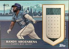 Randy Arozarena #ASJP-RA Baseball Cards 2023 Topps Update All Star Jumbo Patch Prices