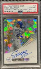 Cody Bellinger [Atomic Refractor] #B17-CB Baseball Cards 2017 Bowman's Best of Autograph Prices