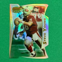Steve Young [Refractor] Football Cards 1996 Bowman's Best Cuts Prices