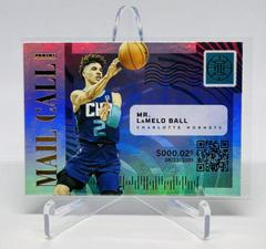 LaMelo Ball Basketball Cards 2021 Panini Illusions Mail Call Prices