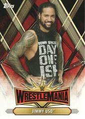 Jimmy Uso #WM-33 Wrestling Cards 2019 Topps WWE Road to Wrestlemania 35 Roster Prices
