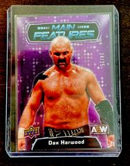 Dax Harwood [Purple] Wrestling Cards 2022 Upper Deck AEW Main Features Prices