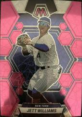 Jett Williams [Pink Velocity] Baseball Cards 2023 Panini Chronicles Mosaic Prices
