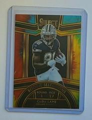 CeeDee Lamb [Tie-Dye Prizm] Football Cards 2020 Panini Select Rookie Selections Prices
