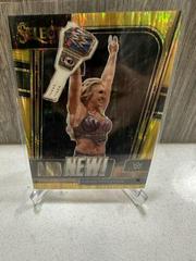 Charlotte Flair [Gold Flash] #10 Wrestling Cards 2023 Panini Select WWE And NEW Prices