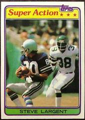 Steve Largent Football Cards 1981 Topps Prices