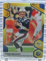 Tom Brady [Gold] #53 Football Cards 2019 Panini Elements Prices