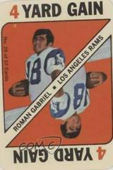 Roman Gabriel #28 Football Cards 1971 Topps Game Cards Prices