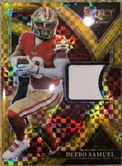 Deebo Samuel [Gold] #SS-43 Football Cards 2022 Panini Select Swatches Prizm Prices