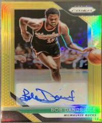 Bob Dandridge [Gold Prizm] Basketball Cards 2018 Panini Prizm Signatures Prices