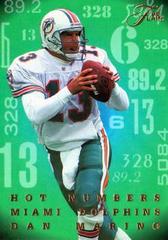 Dan Marino #7 Football Cards 1995 Flair Hot Numbers Prices