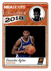 DeAndre Ayton Basketball Cards 2018 Panini Hoops Class of 2018 Prices