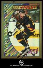 Pavel Bure [Refractor] #187 Hockey Cards 1995 Finest Prices
