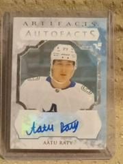 Aatu Raty #AF-AR Hockey Cards 2023 Upper Deck Artifacts Autograph Facts Prices